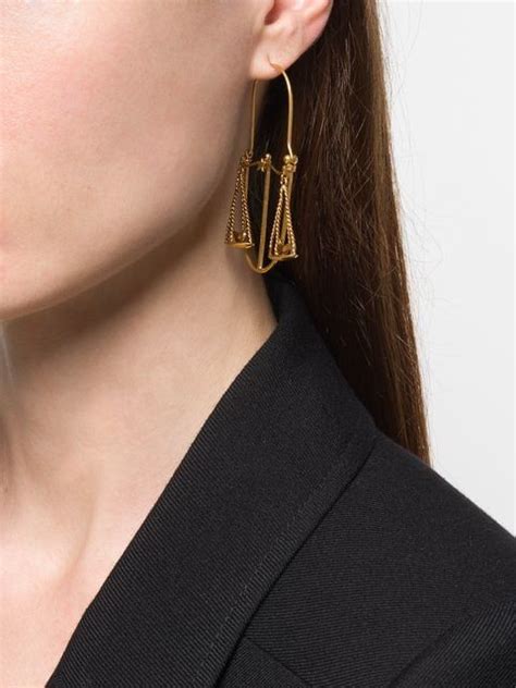 givenchy libra earrings|Givenchy earrings.